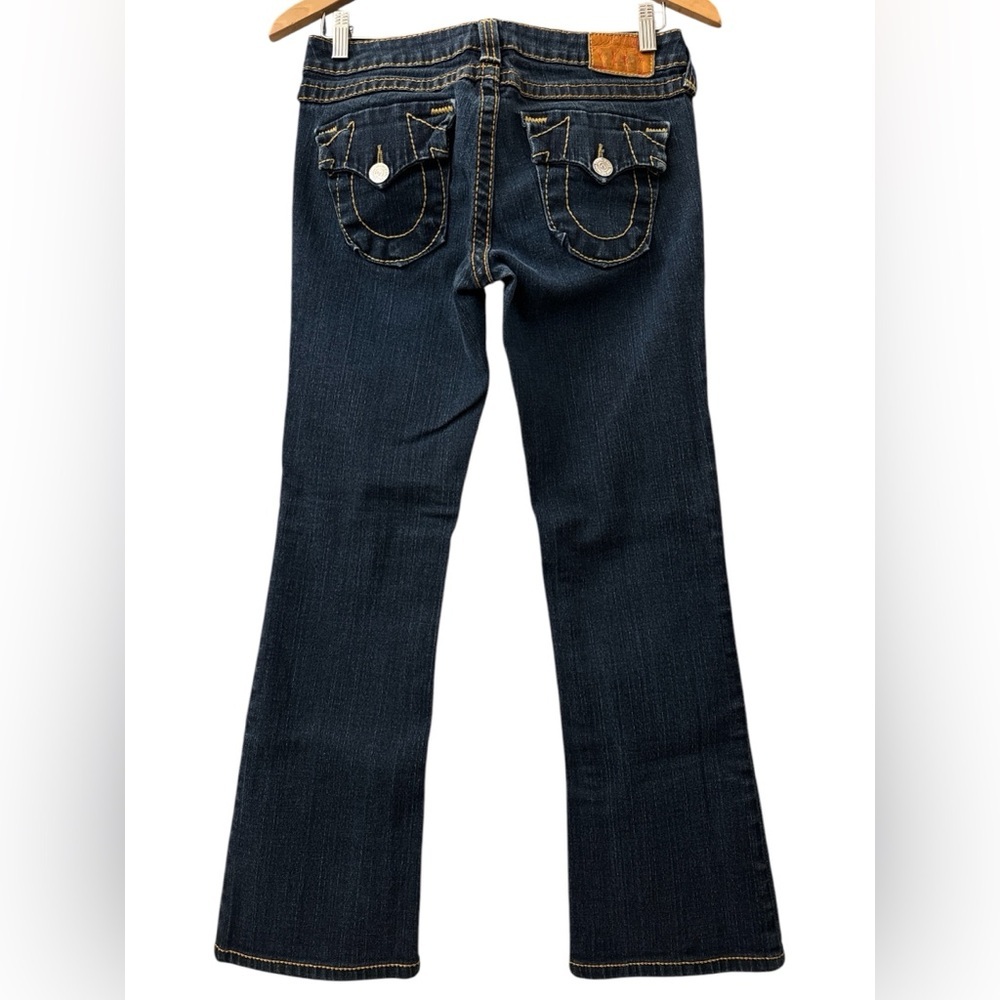 Y2K True Religion Becky Big T Straight Leg Jeans- Size 30 - Picture 6 of 6